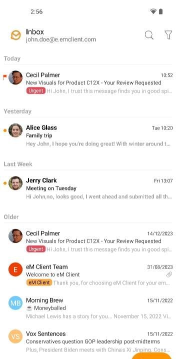 eM Client - Secure Email App screenshot 1