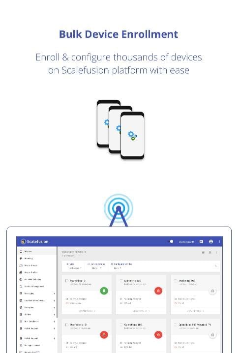 Scalefusion - Kiosk & MDM Agent screenshot 1