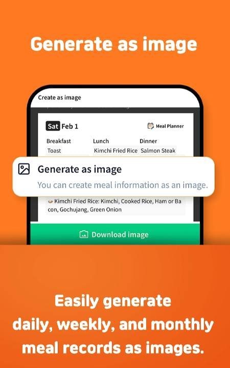 Meal Planner - Food Diary screenshot 4