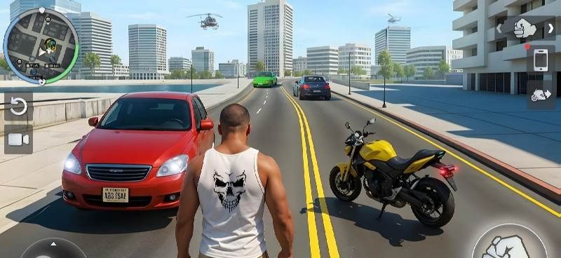 Street Rebel: Open World Game gameplay screenshot 1