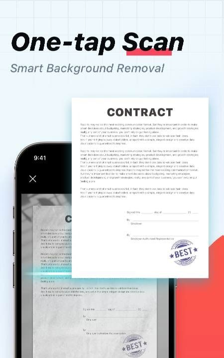 ScannerHD: PDF Scan & Cam Scanner screenshot 1