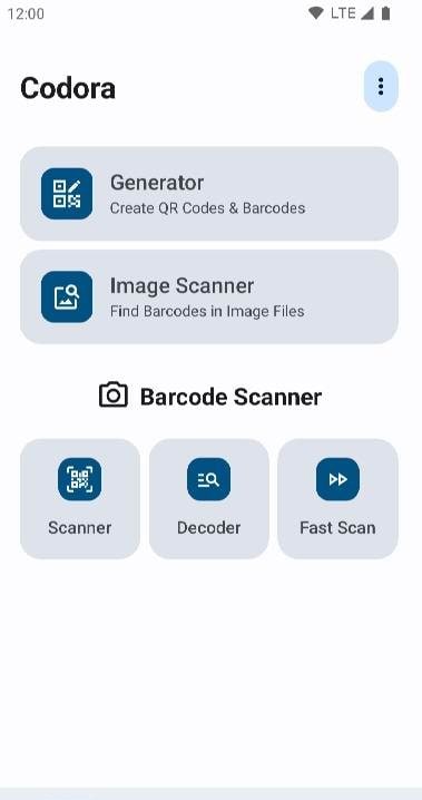 Codora - QR Code/Barcode Tools screenshot 1