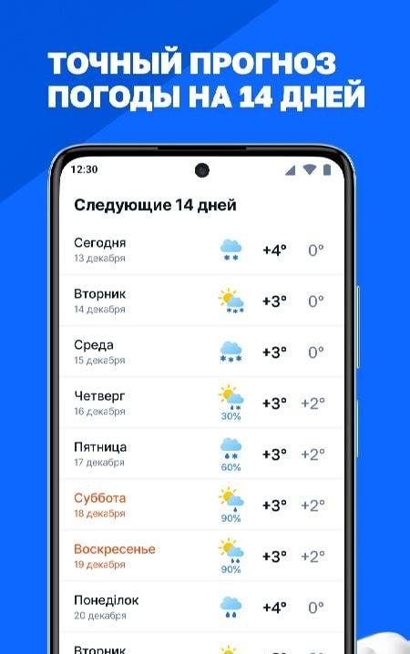 Meteoprog - Weather forecast screenshot 4