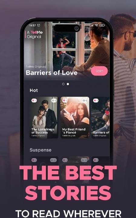 TellMe - Chat Stories screenshot 1