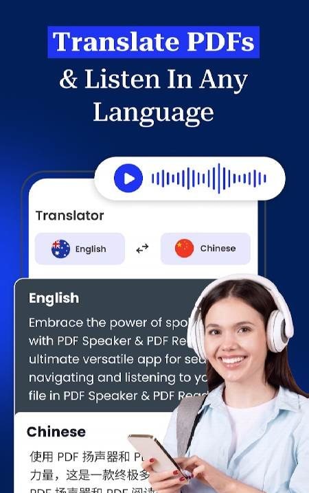 Odify - PDF Speaker & Reader screenshot 3