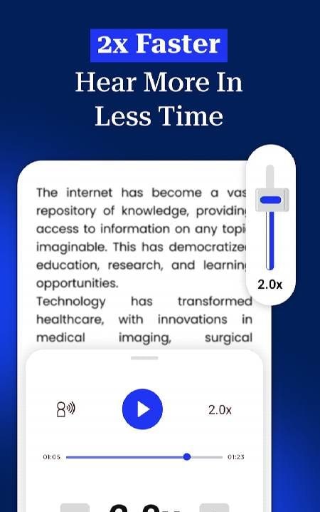Odify - PDF Speaker & Reader screenshot 4