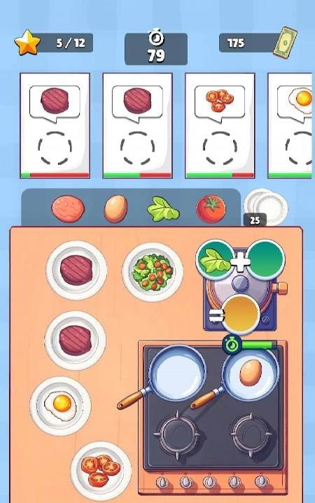 Mini Kitchen Chef: Cooking Fun gameplay screenshot 4