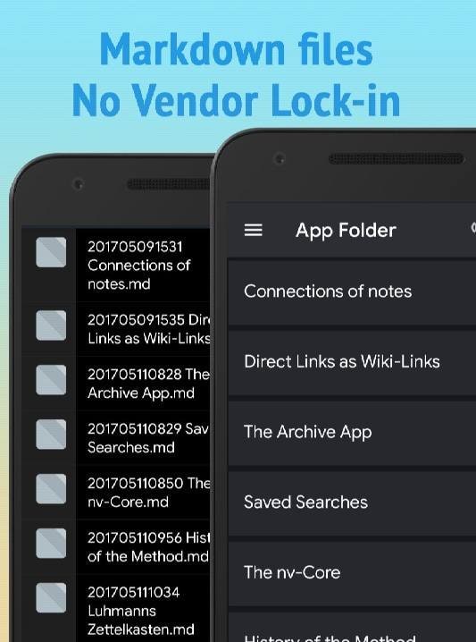 Zettel Notes: Markdown App screenshot 1