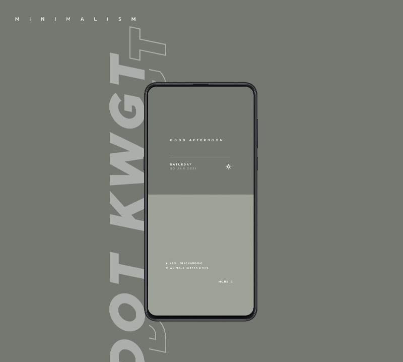 DOT KWGT screenshot 1