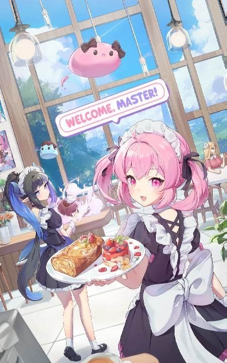 Merge Maid Cafe - Isekai Story screenshot 1