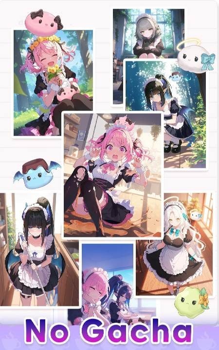 Merge Maid Cafe - Isekai Story screenshot 2