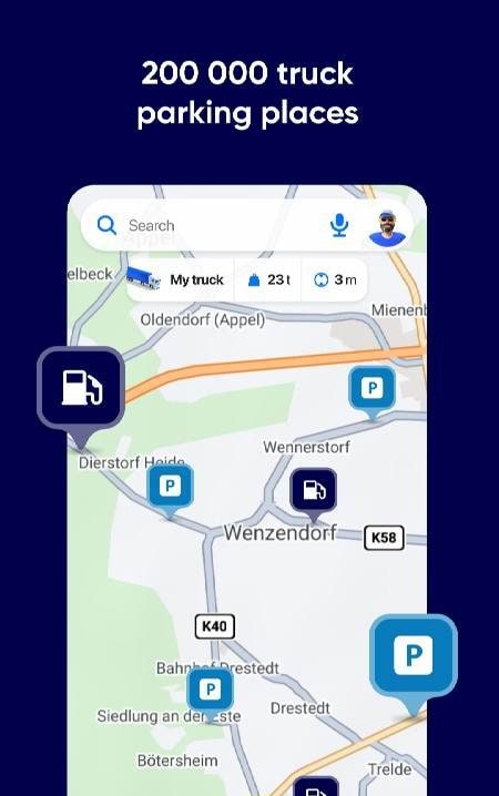 Eurowag Navigation - Truck GPS screenshot 4