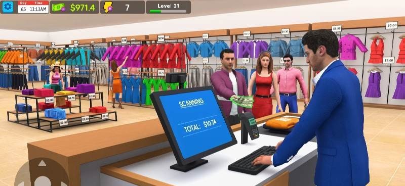 Clothing Shop - Simulator Game screenshot 4