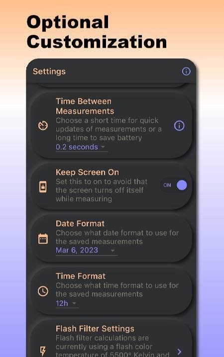 White Balance Kelvin Meter screenshot 4