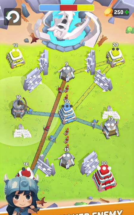 Connect Towers - Islands War screenshot 1