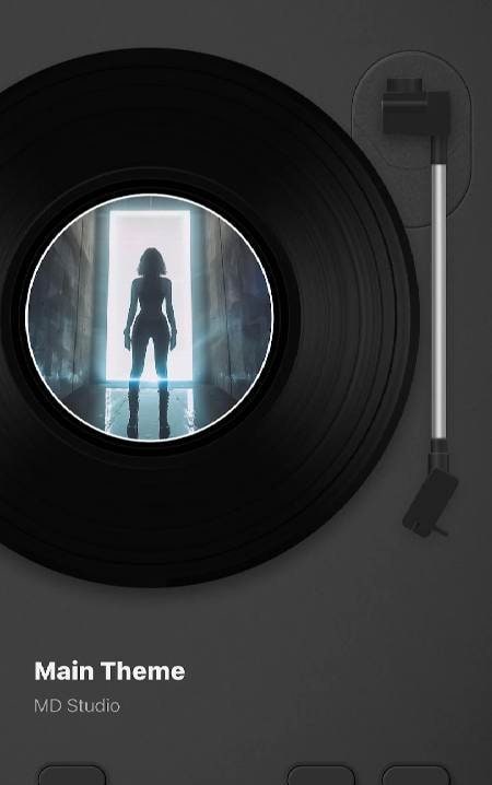 MD Vinyl - Music Player Widget screenshot 3