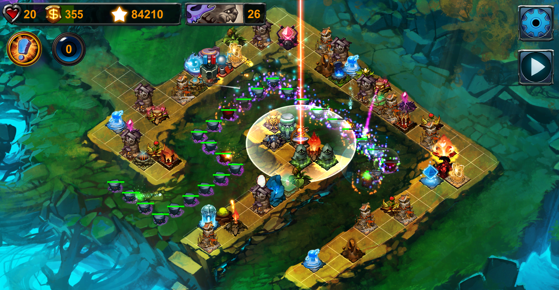 Element TD gameplay screenshot 1