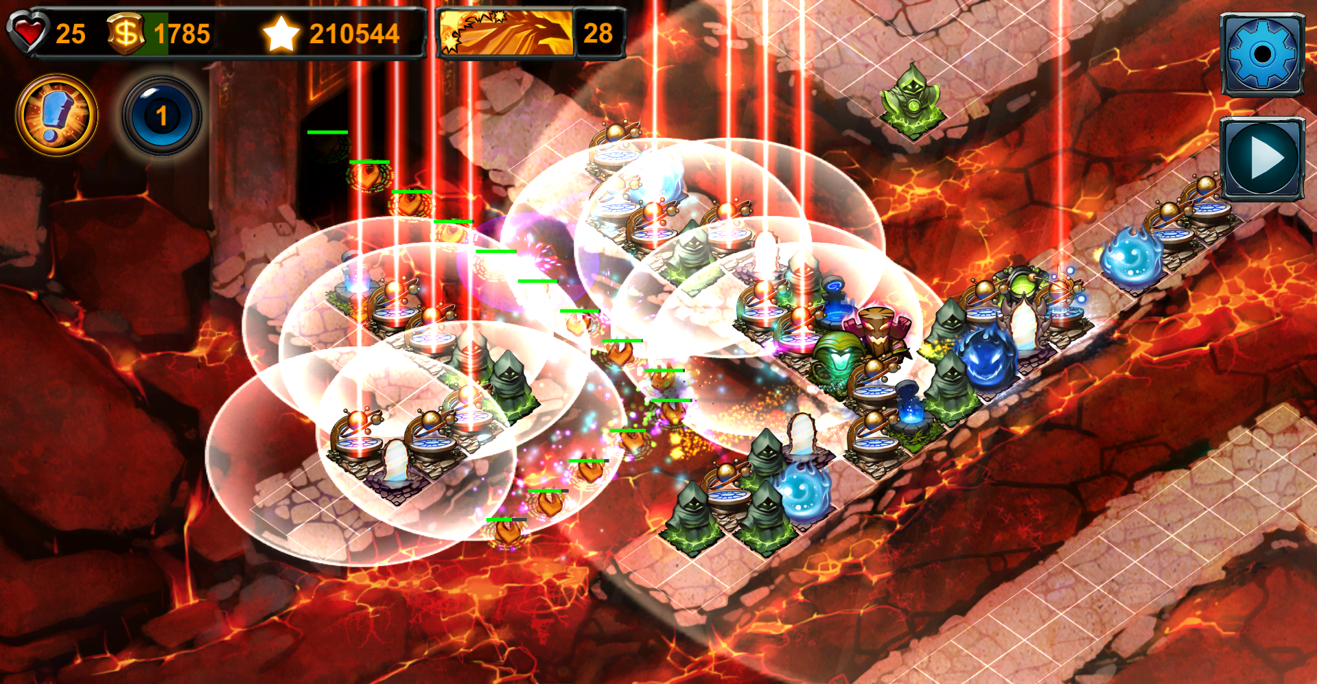 Element TD gameplay screenshot 2