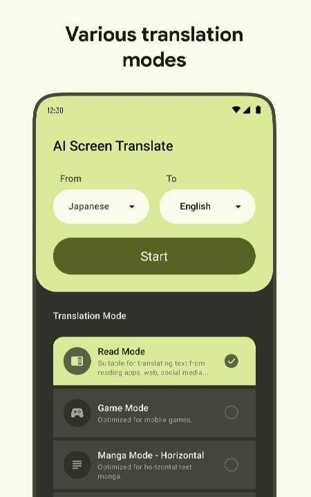 AI Screen Instant Translate preview 1