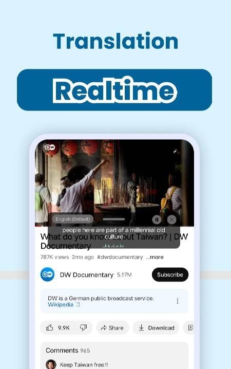 Real-Time Video Translator screenshot 2