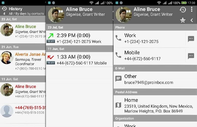 Phone and Contacts - AGContacts screenshot 3