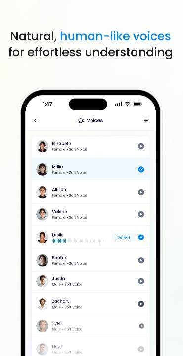 Listening: Text to Speech screenshot 3