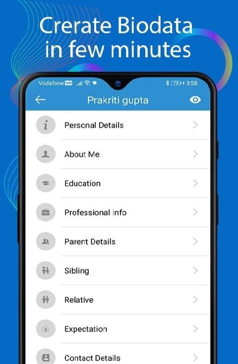 Marriage BioData Maker 2025 screenshot 1