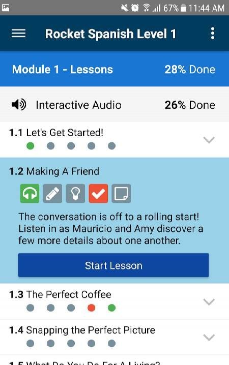 Rocket Languages screenshot 3