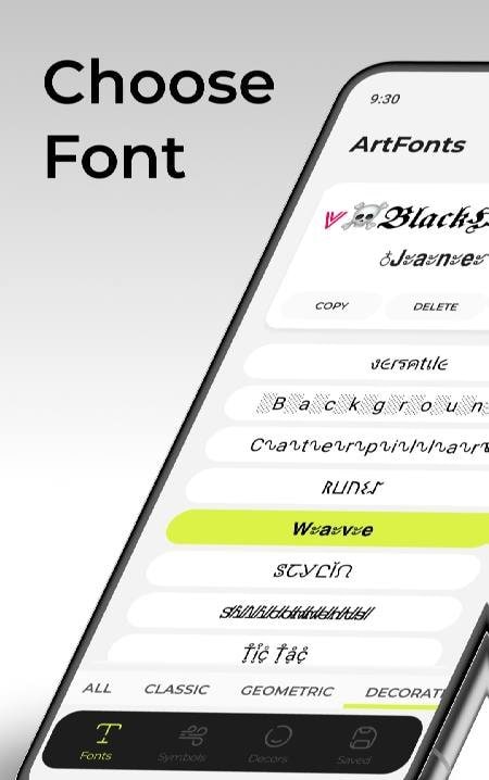 ArtFonts: Stylish Text Screenshot 3