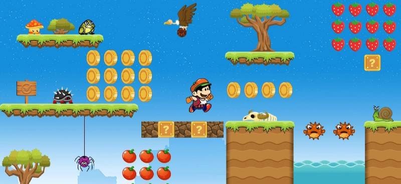 Nob's World - Super Nob Run:Adventure Jungle Gameplay Preview 2