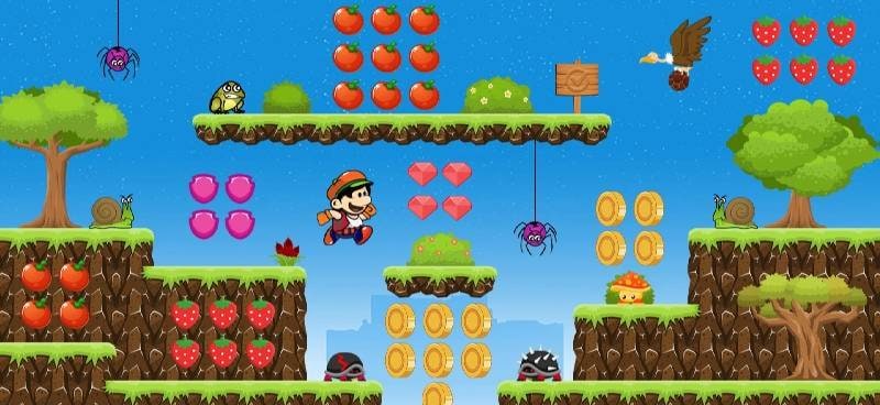 Nob's World - Super Nob Run:Adventure Jungle Gameplay Preview 4