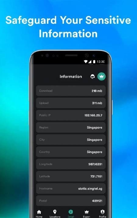 VPN Rice: Fast & Secure Proxy screenshot 3