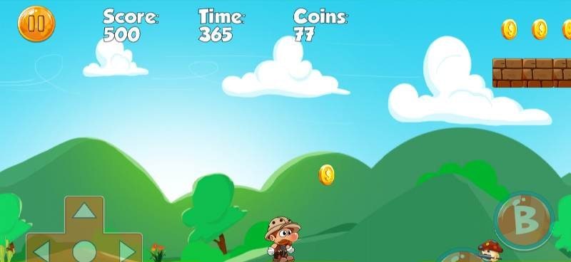 Super Dino Bros - Jungle World screenshot 1
