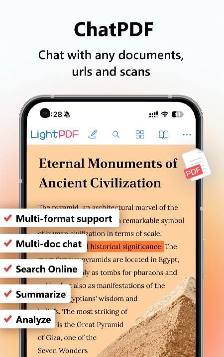 LightPDF: ChatPDF&Convert&Scan screenshot 4