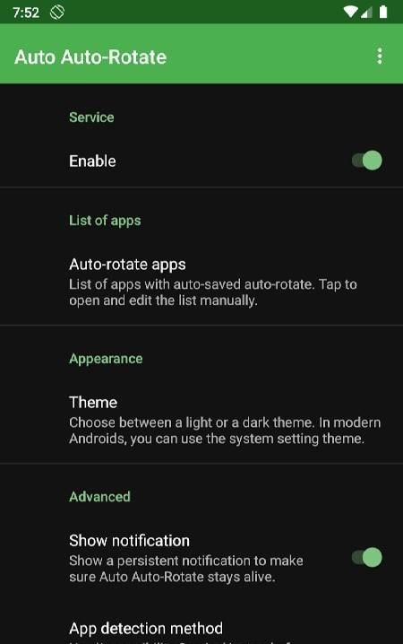Auto Auto-Rotate screenshot 3