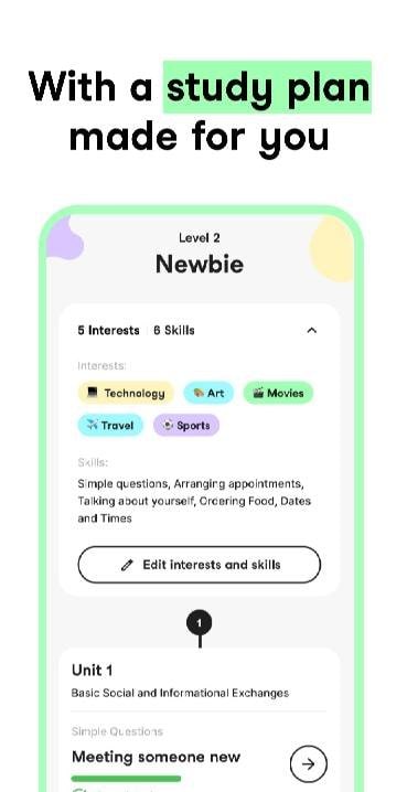 Univerbal AI Language Learning screenshot 3