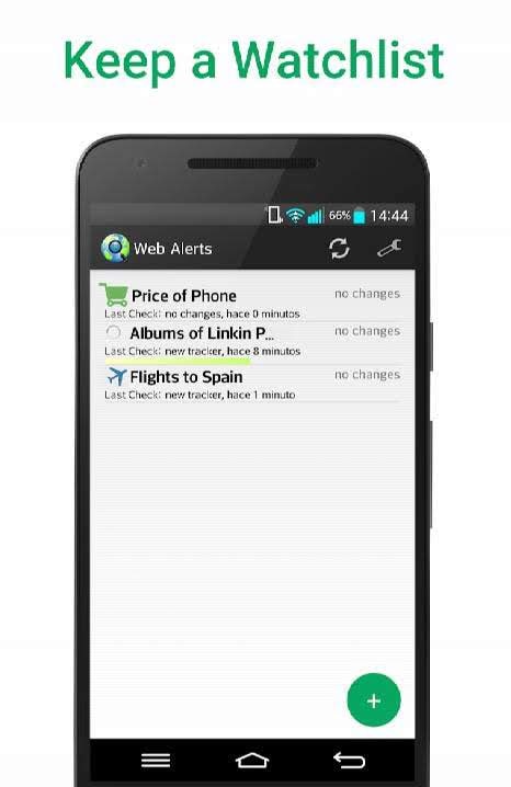 Web Alert (Website Monitor) screenshot 1
