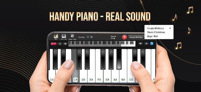 Learn Piano - Real Keyboard screenshot 1