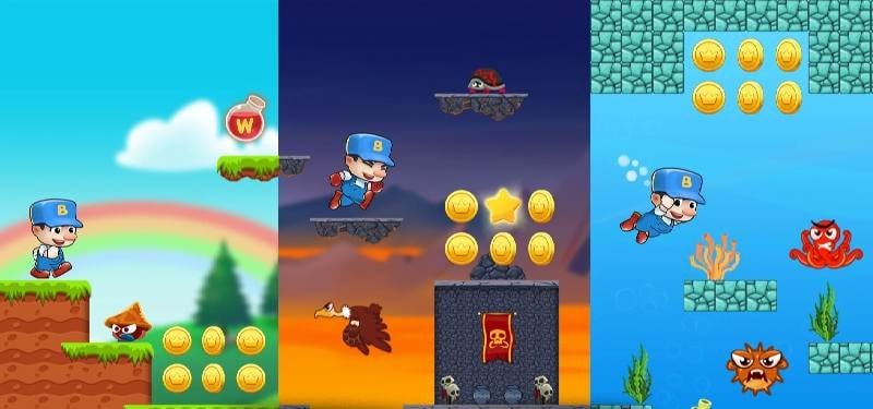 Super Bino 2: Adventure World screenshot 1