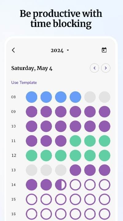 blocos - time blocking planner preview 1