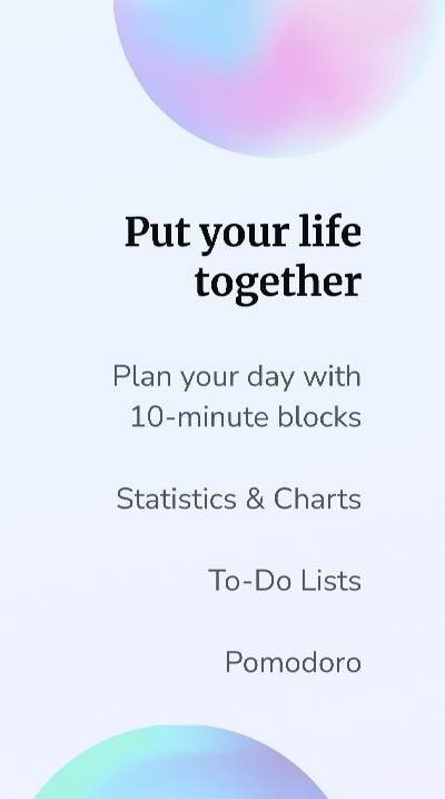 blocos - time blocking planner preview 2