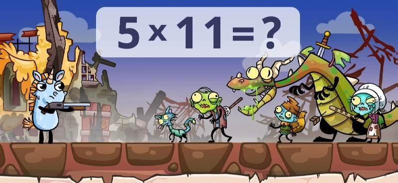 Math Games: Zombie Invasion screenshot 4