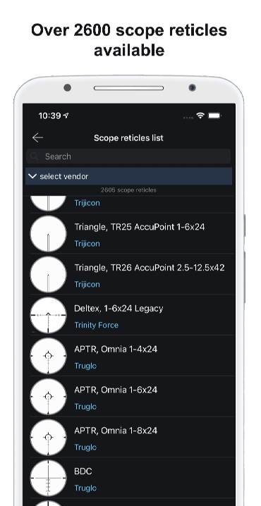 Chairgun Elite Ballistic Tool screenshot 4