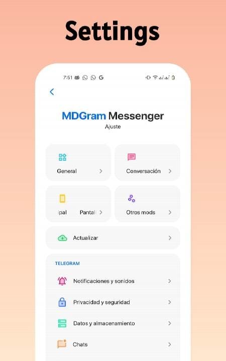 MDGram Messenger Screenshot 4