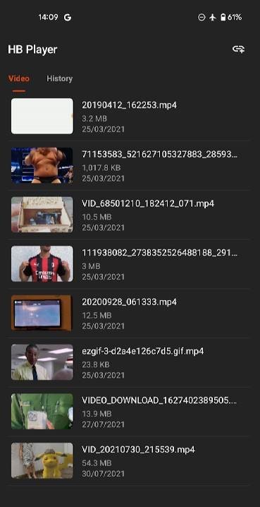HB Video Player screenshot 4