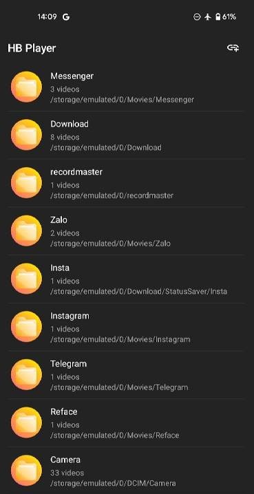HB Video Player screenshot 2