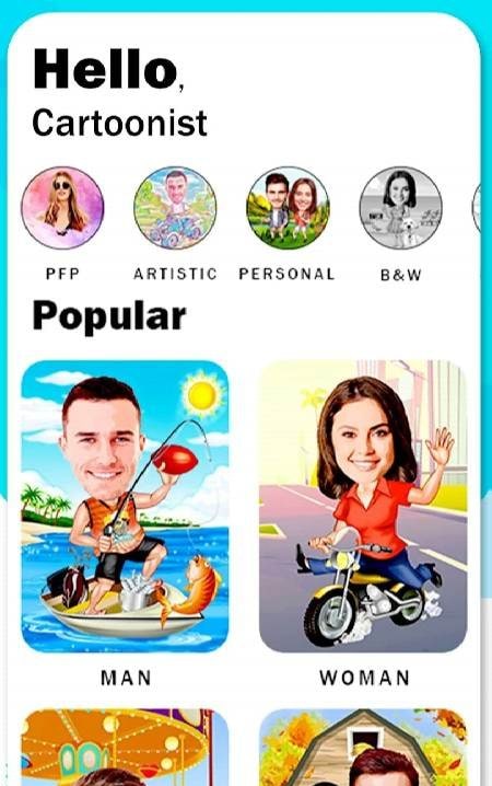 Caricature Maker Photo Editor screenshot 1