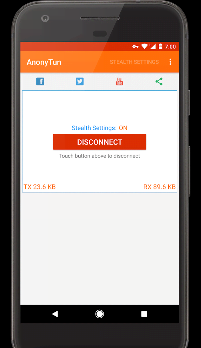 AnonyTun screenshot 2