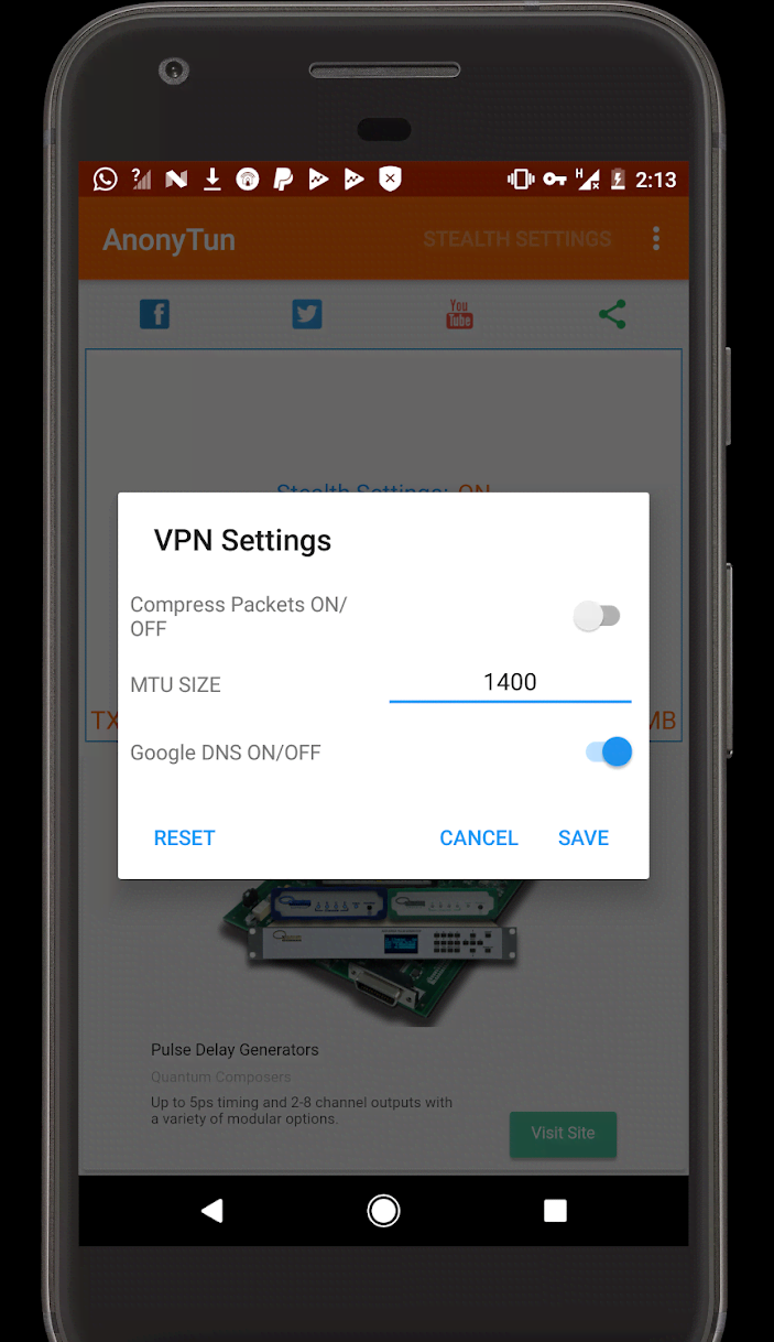 AnonyTun screenshot 3