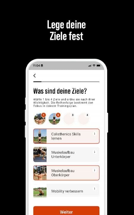 DIE RINGE Calisthenics Workout screenshot 2